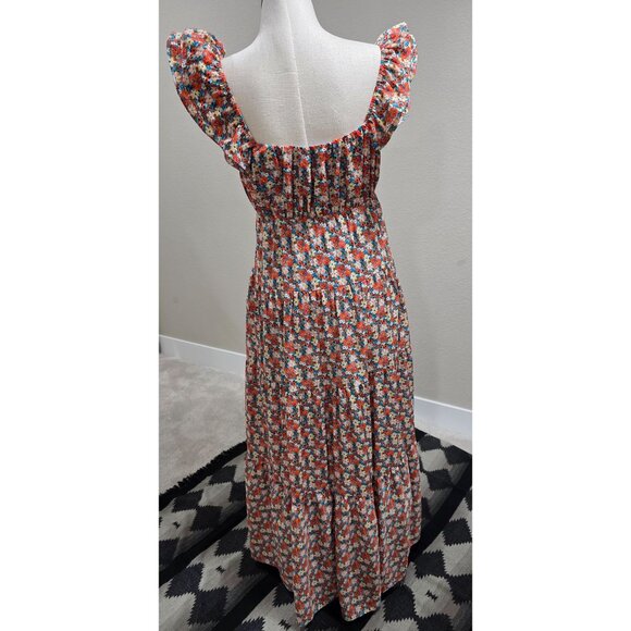 Floral Tiered Maxi Dress By English Factory Size S - Picture 8 of 12